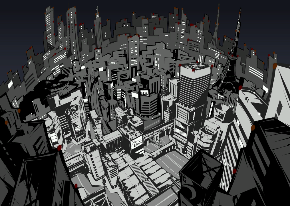 city background night